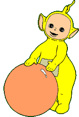 Gif animé des Télétubbies